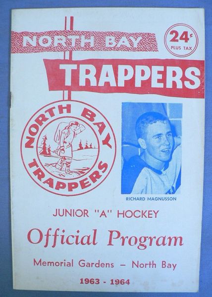 P60 1962 North Bay Trappers Junior A Hockey